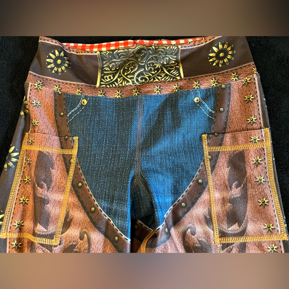 INKnBURN Wild Wild West leggings  - NWT - Authentic